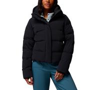 Columbia - Insulated jacket in natural down - Amaze Puff Hooded Jacket Black for Women - Size S Black S
