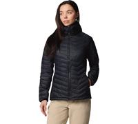 Columbia - Insulated jacket with Water-repellent Hood - Powder Pass II Hybrid Hooded Jacket Black for Women - Size XL Black XL