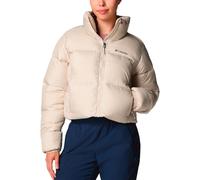 Columbia - Insulated short jacket - Puffect II Cropped Jacket Dark Stone for Women - Size XL - Beige Beige XL