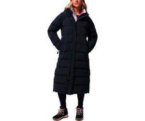 Columbia - Insulating natural down jacket - Amaze Puff Long Hooded Jacket Black for Women - Size L Black L