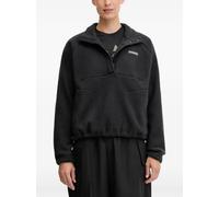 Columbia Jasper fleece press-stud sweatshirt - Black XS-S-M-L
