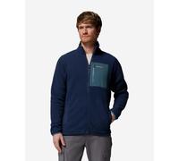 Columbia Jasper Ridge Pebbled Full Zip Fleece Midnight Blue - M