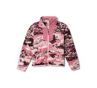 Columbia Junior Girls Sequoia Grove Printed Full Zip Fleece, Pink, Size M=10-12 Years Pink