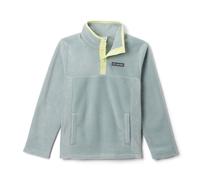 Columbia - Kid's Steens Mtn II 1/4 Snap Fleece Pull-Over - Fleece jumper size S, grey/turquoise