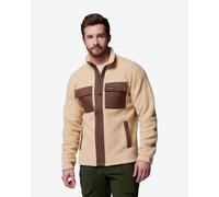 Columbia Juniper Peak Full Zip Fleece Beige Brown - L