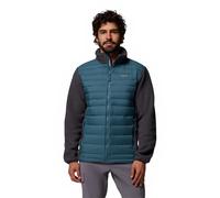 Columbia Men's Juniper Peak Hybrid Jacket, Puffer Jacket, Everblue/Shark, Medium