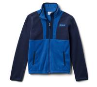 Columbia Youth Back Bowl 2 Full Zip Fleece, Full Zip Fleece Jacket, Collegiate Navy/Mountain Blue, XL
