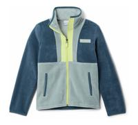 Columbia Youth Unisex Back Bowl 2 Full Zip Fleece, Full Zip Fleece Jacket, Everblue, Crushed Blue, Neon Light, XXS