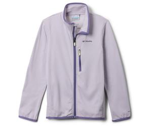 Columbia - Kid's Essential Hike Grid Fleece Full Zip - Fleece jacket size L, purple