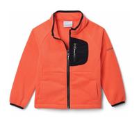 Columbia Youth Unisex Fast Trek 4 Fleece Full Zip, Full Zip Fleece Jacket, Zing, Black, S