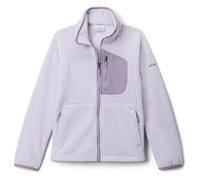 Columbia Youth Unisex Fast Trek 4 Fleece Full Zip, Full Zip Fleece Jacket, Lavender Pearl, Shale Purple, XXS