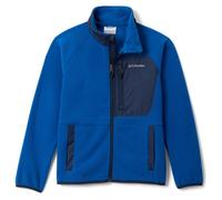 Columbia Junior Boys Fast Trek V Full Zip Fleece, Blue, Size M=10-12 Years Blue
