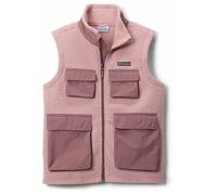 Columbia - Kid's Jasper Ridge Pebbled Fleece Vest - Fleece vest size L, pink