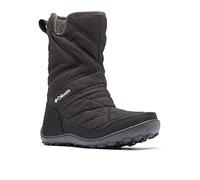 Columbia KIDS MINX SLIP III Waterproof Unisex Kids Snow Boots, Black x White - Youth, 1 UK