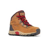 Columbia Kids' Newton Ridge Amped, Elk/Mountain Red, 5 Big Kid