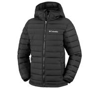 Columbia - Kid's Powder Lite II/2 Hooded Jacket - Synthetic jacket size XXS, blue/black