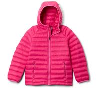 Columbia - Kid's Powder Pass Hooded Jacket - Synthetic jacket size S, pink