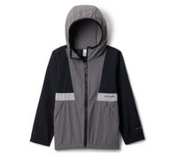 Columbia - Kid's Spire Valley Windbreaker - Windproof jacket size M, grey/black