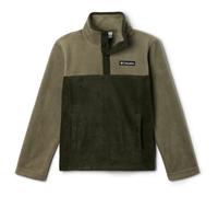 Columbia - Kid's Steens Mtn II 1/4 Snap Fleece Pull-Over - Fleece jumper size M, olive