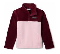 Columbia - Kid's Steens Mtn II 1/4 Snap Fleece Pull-Over - Fleece jumper size S, red/pink
