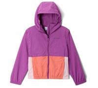 Columbia - Kid's Tabor Trail Windbreaker - Windproof jacket size L, purple