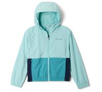 Columbia - Kid's Tabor Trail Windbreaker - Windproof jacket size M, blue/turquoise