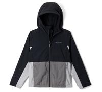 Columbia - Kid's Tabor Trail Windbreaker - Windproof jacket size XL, black