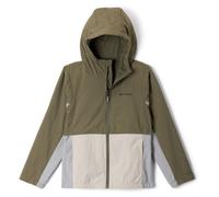 Columbia - Kid's Tabor Trail Windbreaker - Windproof jacket size XL, olive