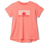 Columbia - Kid's Tech Trail Utility S/S Graphic Crew - Sport shirt size XL, red