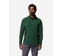 Columbia Men's Klamath Range 2 Half Zip, Fleece Pull Over, Rain Forest, Black, L
