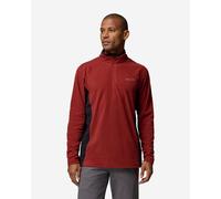 Columbia Klamath Range II Half Zip fleece dark red black - XL