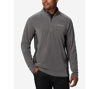 Columbia Men's Klamath Range Ii Half Zip Fleece Pull Over, City Grey, Shark, L