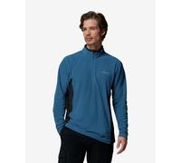 Columbia Men's Klamath Range 2 Half Zip, Fleece Pull Over, Phoenix Blue/Black, Medium
