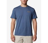 Columbia Kwick Hike Back Graphic short sleeve T-shirt blue - S