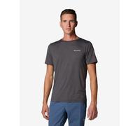 Columbia Kwick Hike Back Graphic short sleeve T-shirt dark grey - S