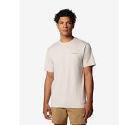 Columbia Kwick Hike Back Graphic short sleeve T-shirt pure white - M