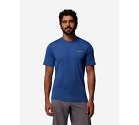 Columbia Kwick Hike Back Graphic Short Sleeve T-Shirt Ultra Blue - XL