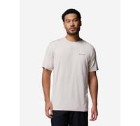 Columbia Kwick Hike Back Graphic T-shirt short sleeve white green - S