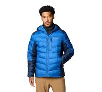 Columbia Labyrinth Hooded Jacket Laberinth Loop II-Hooded Jacket for Men, Mountain Blue/University Navy, Large Tall