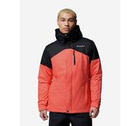 Columbia Last Tracks II Hooded Jacket Red Orange Black - XXL