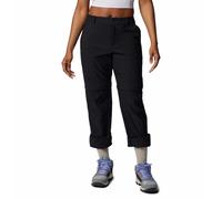 Columbia Women's Leslie Falls Convertible Pant, Hiking Convertible Trousers, Black, W4/S