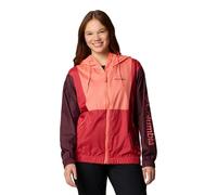 Columbia Lily Basin II Jacket Women's Red Rain Jacket - S