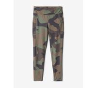 Columbia Lodge Leggings Green Brown Camo Kids - XL