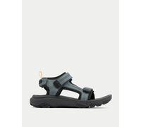 Columbia male Peakfreak Rush™ Leather Riptape Sandals - 9 - Dark Grey, Dark Grey,Sand