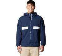 Columbia male Spire Valley™ Hooded Windbreaker Jacket - Navy Mix, Navy Mix