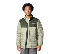 Columbia Medium Men's Powder Lite II Jacket In Safari/ Greenscape WX7155-348