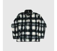 Columbia Medium Men's Rugged Ridge Half Snap Fleece Black/ White AM9209-191- New