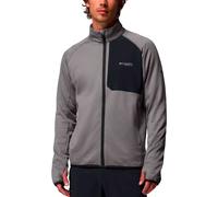 Columbia - Men's breathable zipped Fleeces - Triple Canyon Grid Fleece Fz II City Grey for Men - Size XL Grey XL