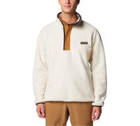 Columbia - Men's half-pressured Fleeces - Helvetia II Half Snap Fleece Chalk for Men - Size M - Beige Beige