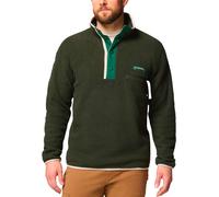 Columbia - Men's half-pressured Fleeces - Helvetia II Half Snap Fleece Greenscape for Men - Size XXL Green XXL